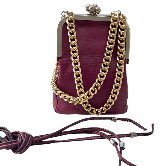🦄 Rare Coach Bonnie Cashin Violet Double Entry Swinger Kisslock Bag - Picture 1 of 12